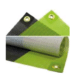 Printed mesh banner for outdoor advertising and fencing.