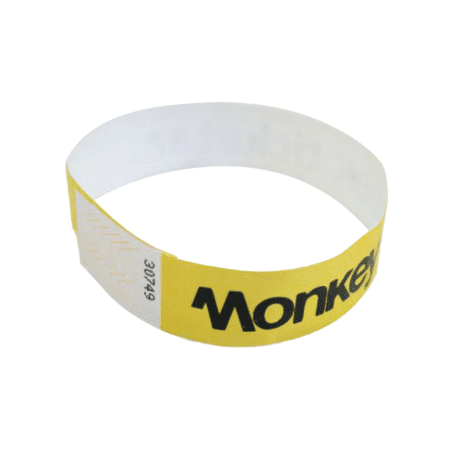 Tyvek printed wristband icon for events and ticketing.