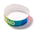 Custom printed Tyvek wristbands for events and festivals.