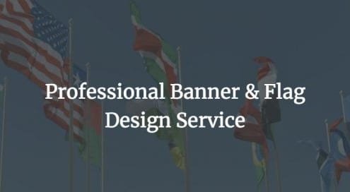 Professional banner and flag design service, Printroom.ie.