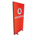 Illuminated lightbox display for retail and trade shows.