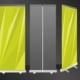 Creative ideas for repurposing and reusing old roller banners.