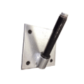 Wall bracket mounting option for branded flags.