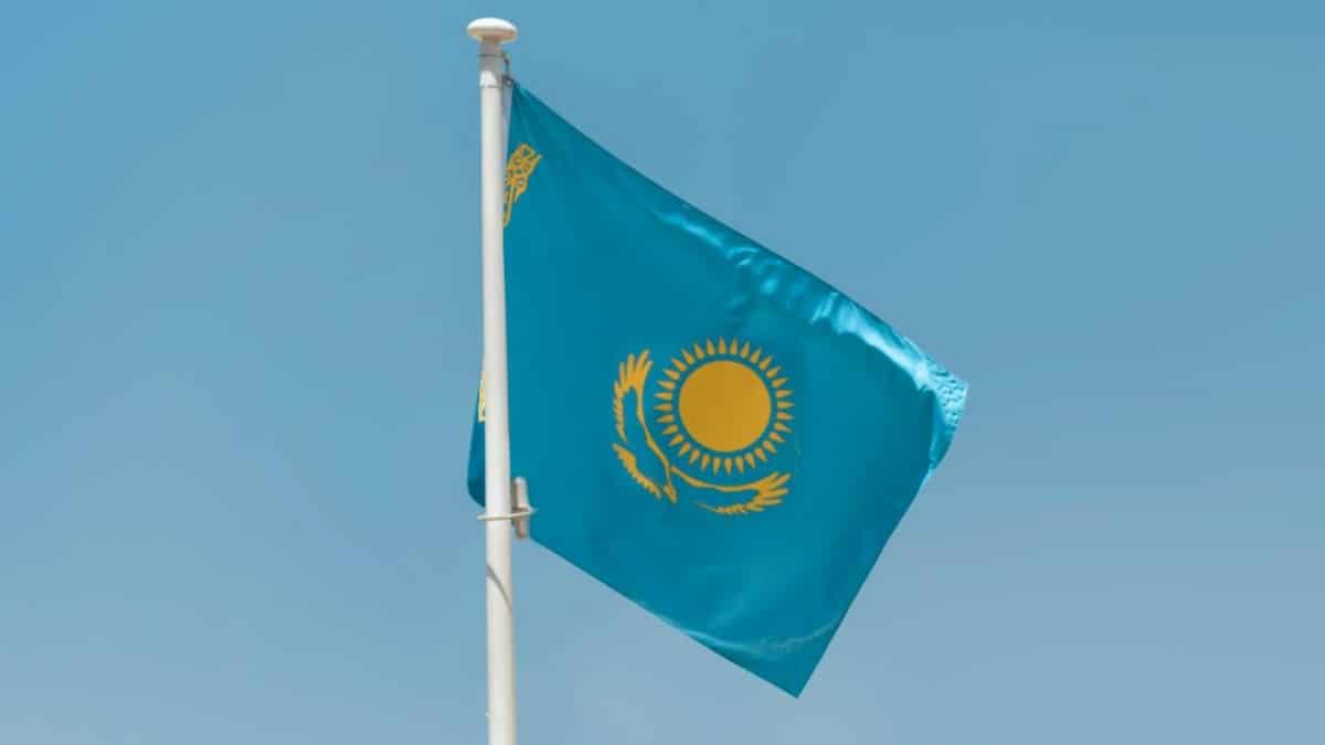 Kazakhstani flag