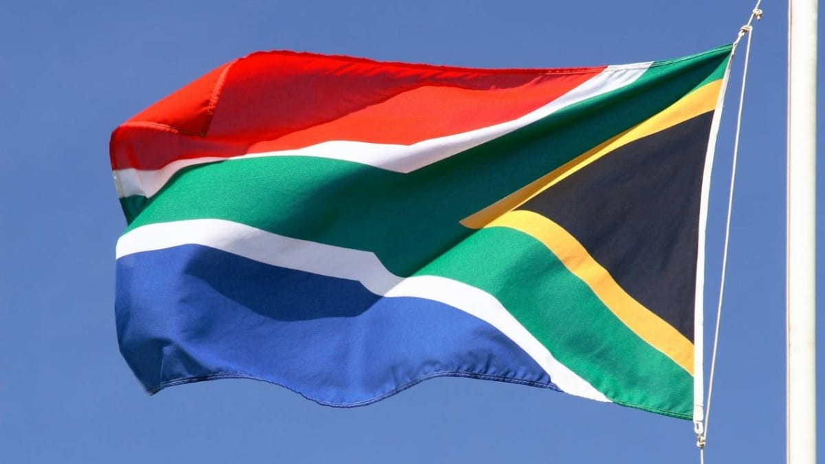 South African flag