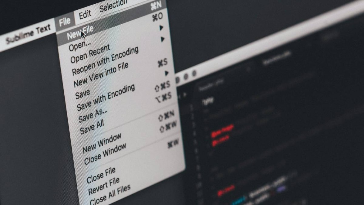 A closeup photo of software on a computer monitor