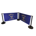 outdoor cafe barrier for coffee shops and pubs