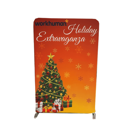 christmas shop Exhibition stretch display