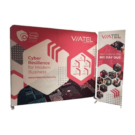 Straight Tension Fabric Displays