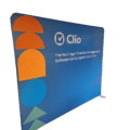 tension fabric display stand wall
