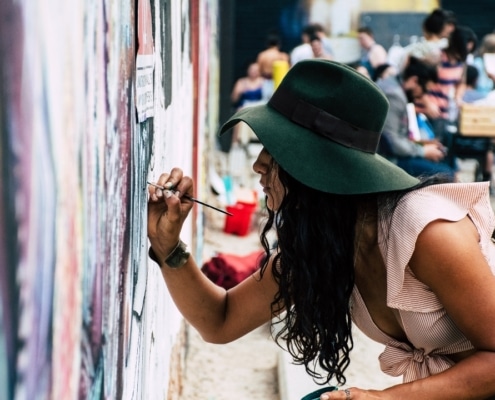 Sustainable Display Solutions for Carlow Arts Festival