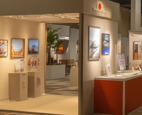 Holiday world show display stand checklist